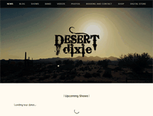 Tablet Screenshot of desertdixie.com